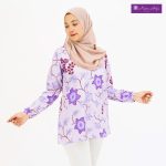 ZB189 | BLOUSE AMANDA BISHOP | CALLIE PURPLE