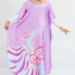 ZE6521 ABAYA MATTE SATIN PREMIUM PURPLE