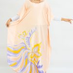 ZE6531 ABAYA MATTE SATIN PREMIUM CREAM