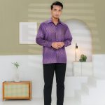 BAJU KEMEJA LENGAN PANJANG BATIK MURNI (SLIM FIT)