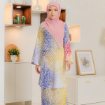BAJU KURUNG PAHANG BATIK JALUR KASIH
