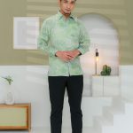 BAJU KEMEJA LENGAN PANJANG BATIK SURAYA (SLIM FIT)
