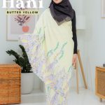 KAIN PASANG TWILLY VELVET BATIK HANI BUTTER YELLOW -+4MTR