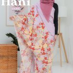KAIN PASANG TWILLY VELVET BATIK HANI LILAC -+3.5MTR