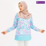ZB185 | BLOUSE AMANDA BISHOP | SEA BLUE