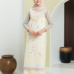 ZG3030 - BATIK SARUNG NOOR ARFA VELVET PEAR SORBET ±2M