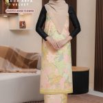 ZG3350 - BATIK SARUNG NOOR ARFA VELVET ANISE FLOWER ±2M